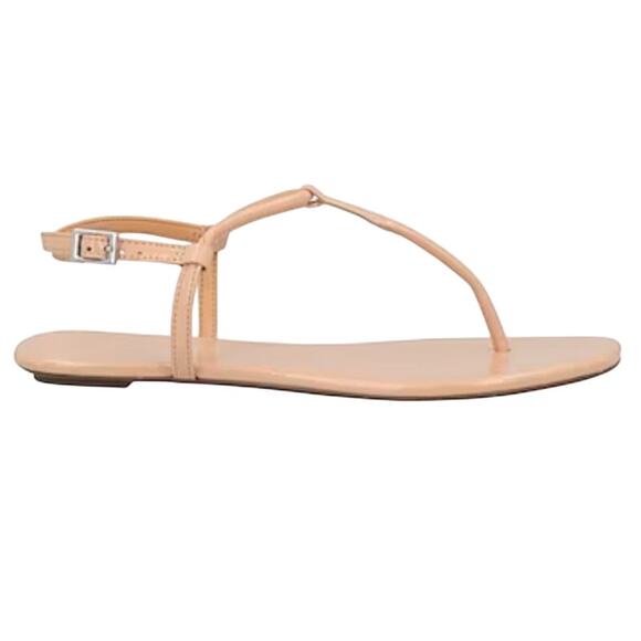 Schutz Elsha Thin Strap Sandals Nude Adjustable Straps Size 11 Summer Sandals - Picture 1 of 8